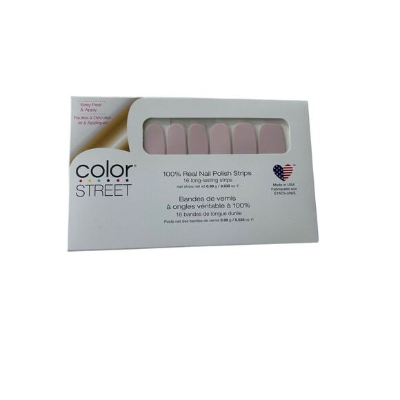 Lady Lilac Color Street Nail Polish Strips New FMC268-B03081 - Picture 1 of 2